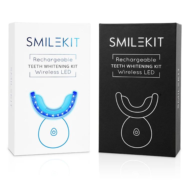 LEDライトとジェルを備えたsmilekitプロの歯のホワイトニングホーム