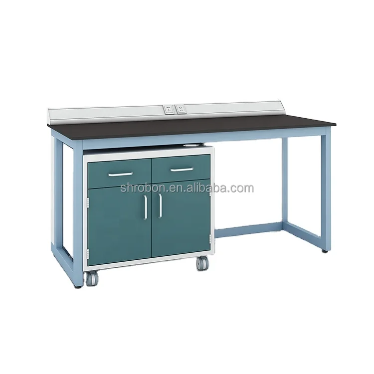 H Cold Rolled Steel Lab Workbench Flexible Configuration Work Bench ...