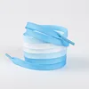 Sky blue gradient shoelaces