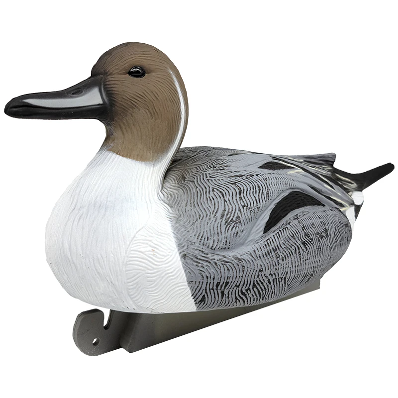 Customized Mandarin Inflatable Floating Waterproof Plastic Material Pintail Duck Decoys for Duck Hunting