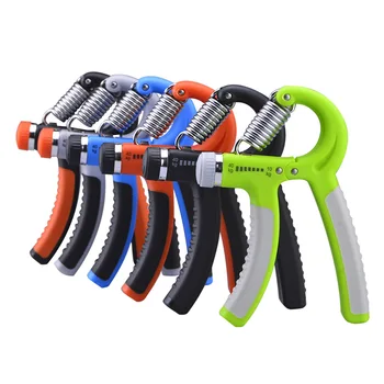 Amazon High Quality Adjustable Hand Grip Exerciser OPP Bag Popular 8 Colors Comprehensive Fitness Exercise 5KG to 60KG