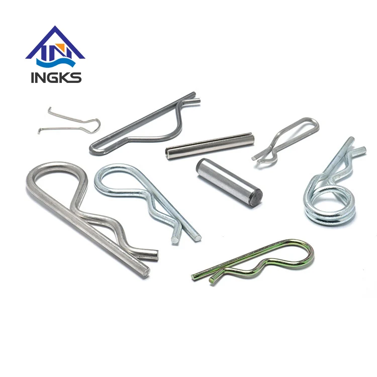 Ingks Din11024 Steel Material Support Customization Single Coil R Type Spring Cotter Pin Buy 