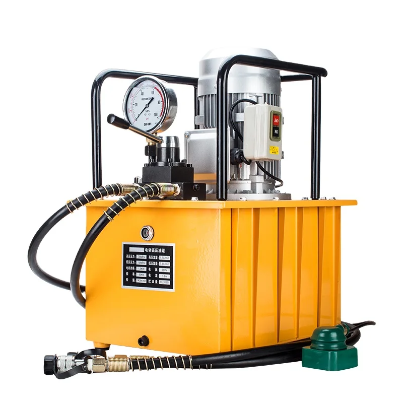 DB150-S2 Hydraulic Pump 700 Bar High Pressure Power Pack 1.5KW Double Acting  Hydraulic Pump Station