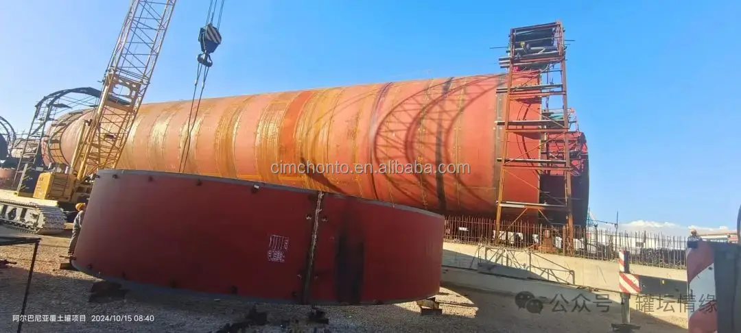 CIMC 2000m3 LPG Bullet Mounded Underground Tank