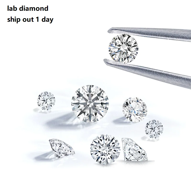 Starsgem D VS1 Lab Diamond IGI Certified Jewelry