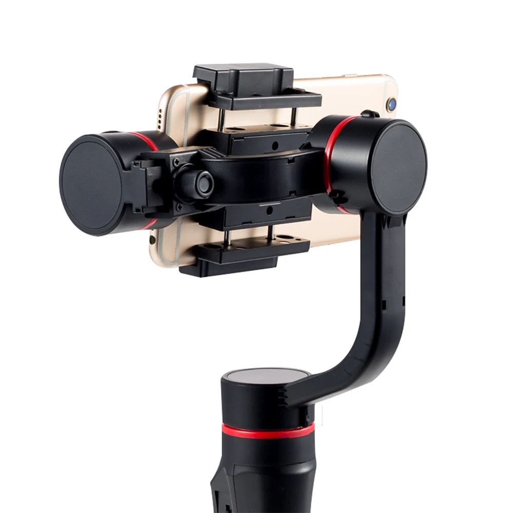
H2 3 оси USB зарядка запись видео Поддержка универсальное Регулируемое направление ручной карданный стабилизатор для смартфона Vlog в прямом эфире 