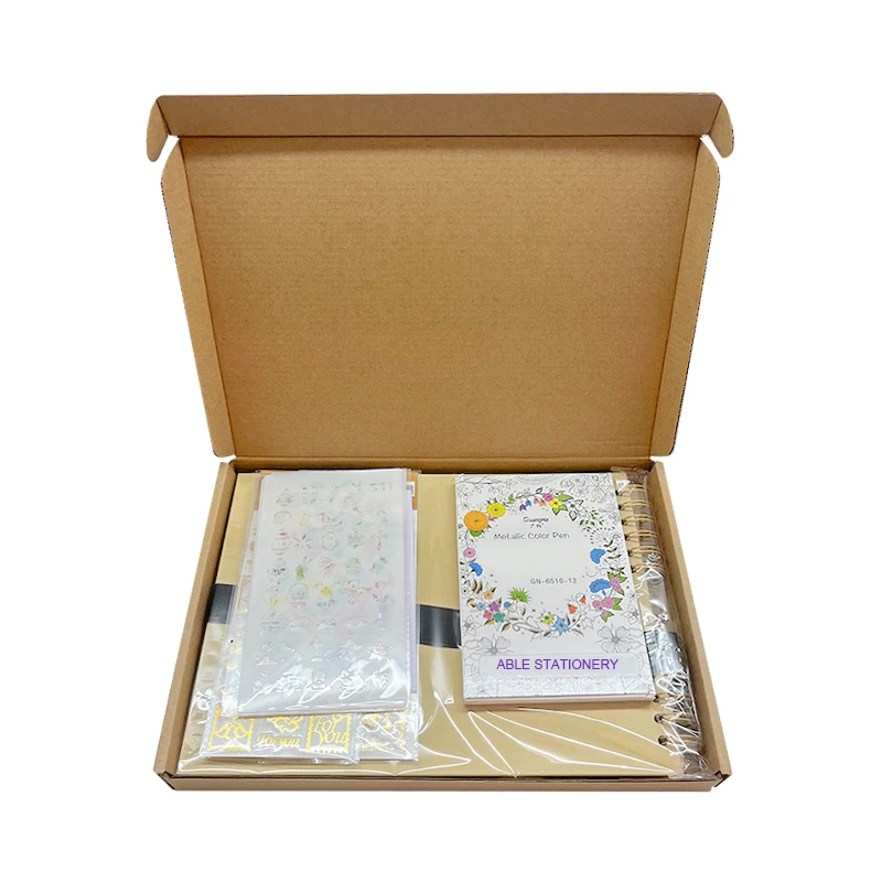 Custom Photo Storage Pockets Sexy Maker Pu Crystal Sticker Scrapbook Album