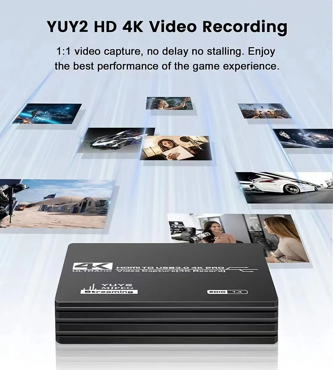 Yuy2 4k 30hz Capture Recording Usb3.0 Capture Card 60fps 4k Hdmi Loop