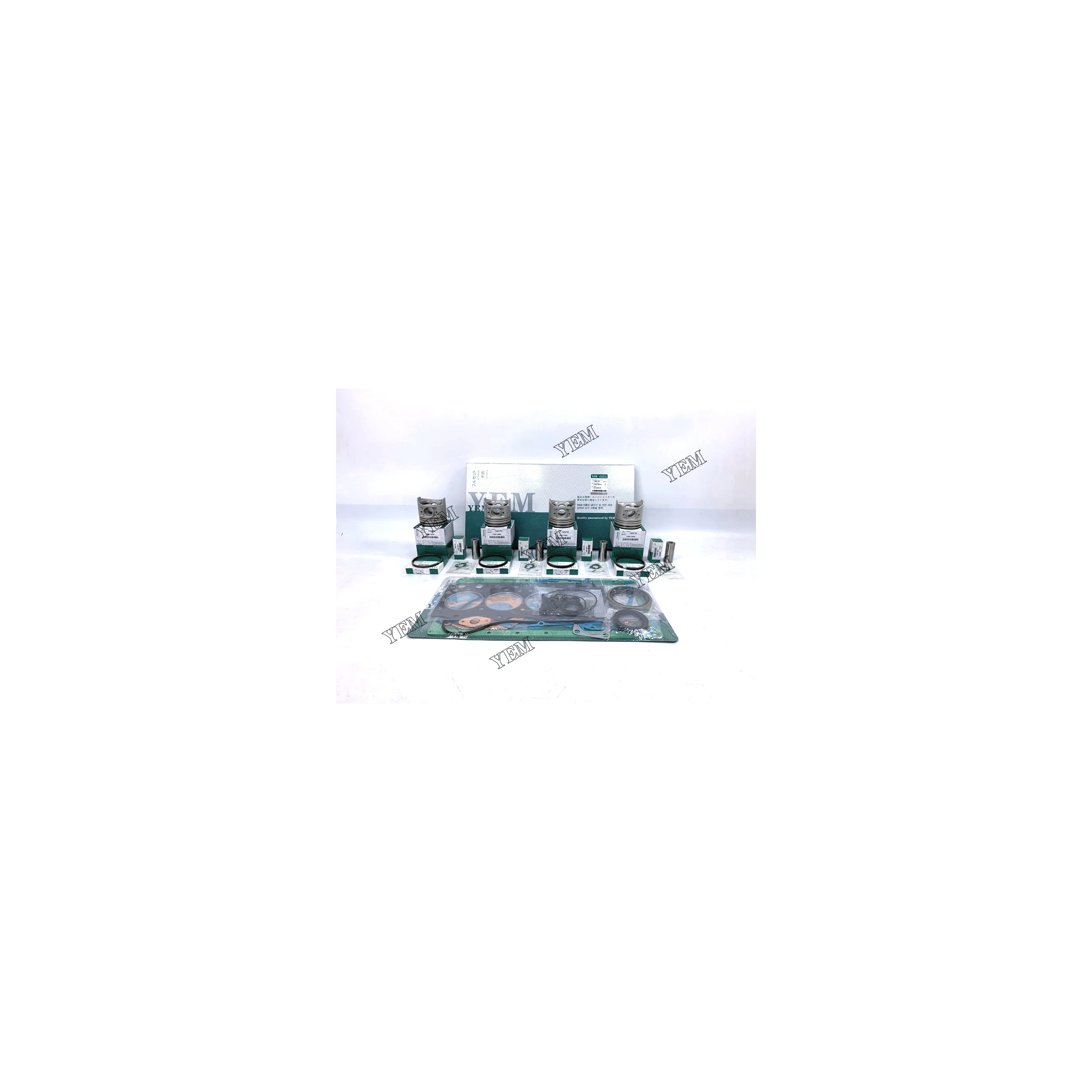 D04FR Repair Kit With Piston Rings Gaskets for Mitsubishi Industrial Engines Engine Repair Kit