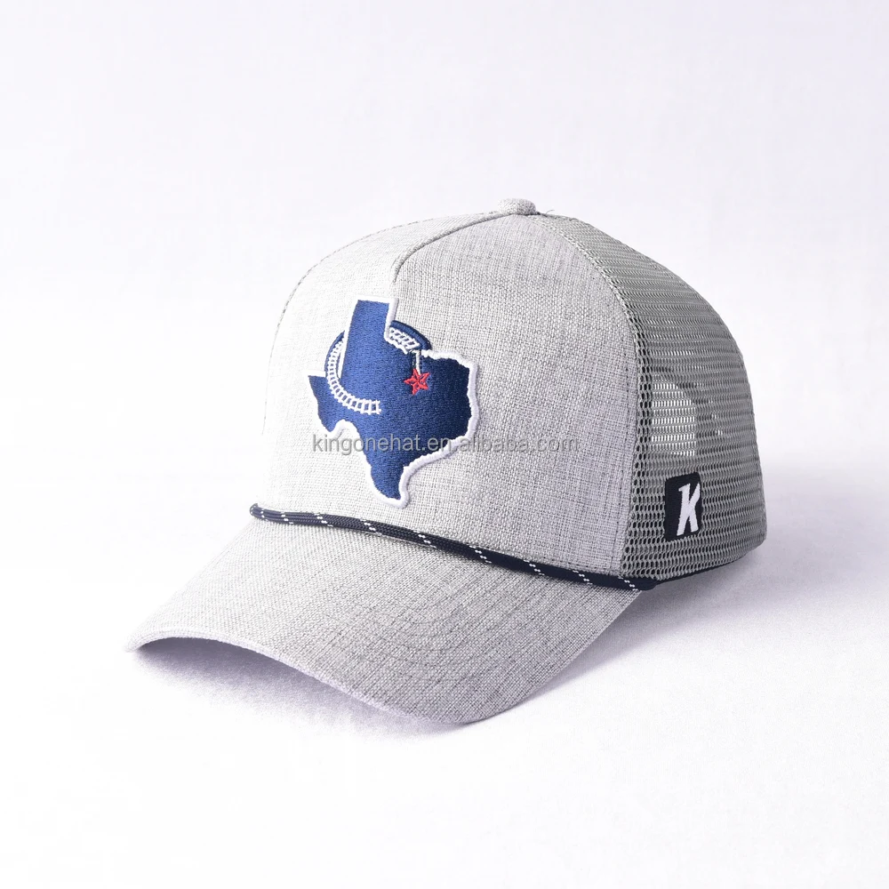 Custom 5panel Denim Sports Cap Truck Cap Rope Cycling Gorras