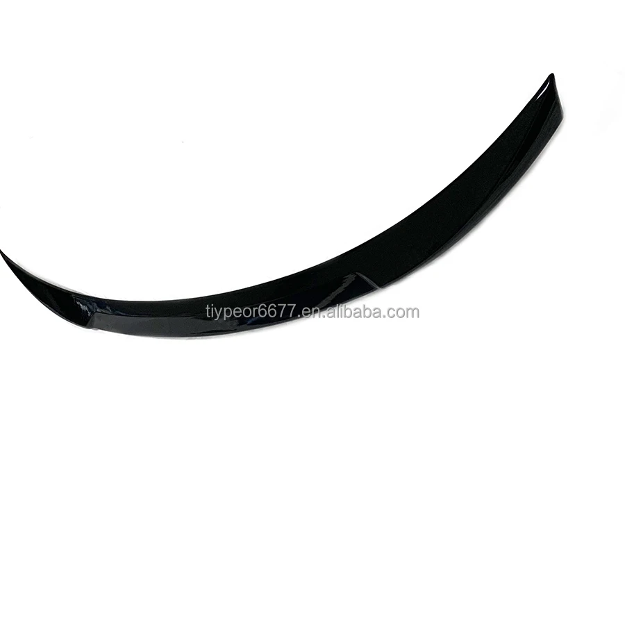 product tiypeor factory style trunk spoiler for kia k3 2019 wing lip car rear trunk lip spoiler-4