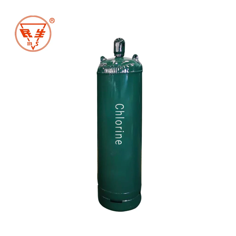 840L Liquid CL2 Gas Refillable Empty Chlorine Tanks
