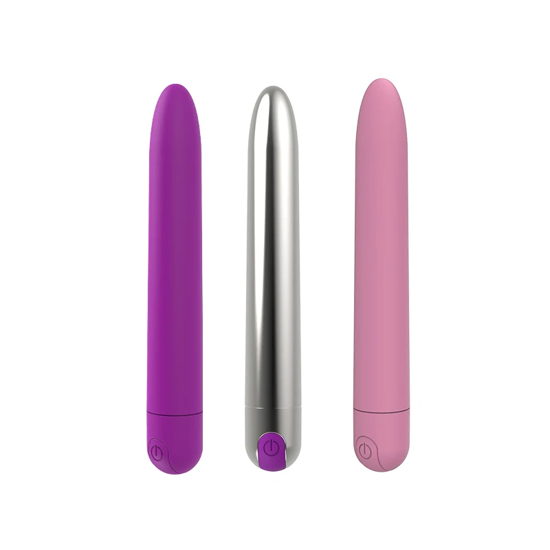 7 Inch Long Bullet Vibrator - USB Rechargeable & Waterproof