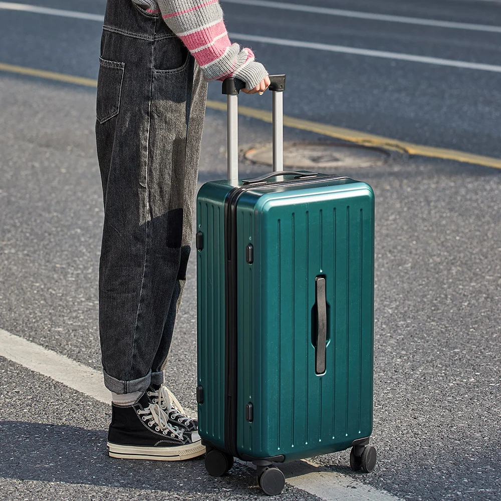 Factory customized 24'' 28'' large-capacity hardside rolling luggage suitcase trolley luggage suitcase carry-on luggage