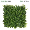Pure Green Bubble Eucalyptus Hanging Grass Wall Panel