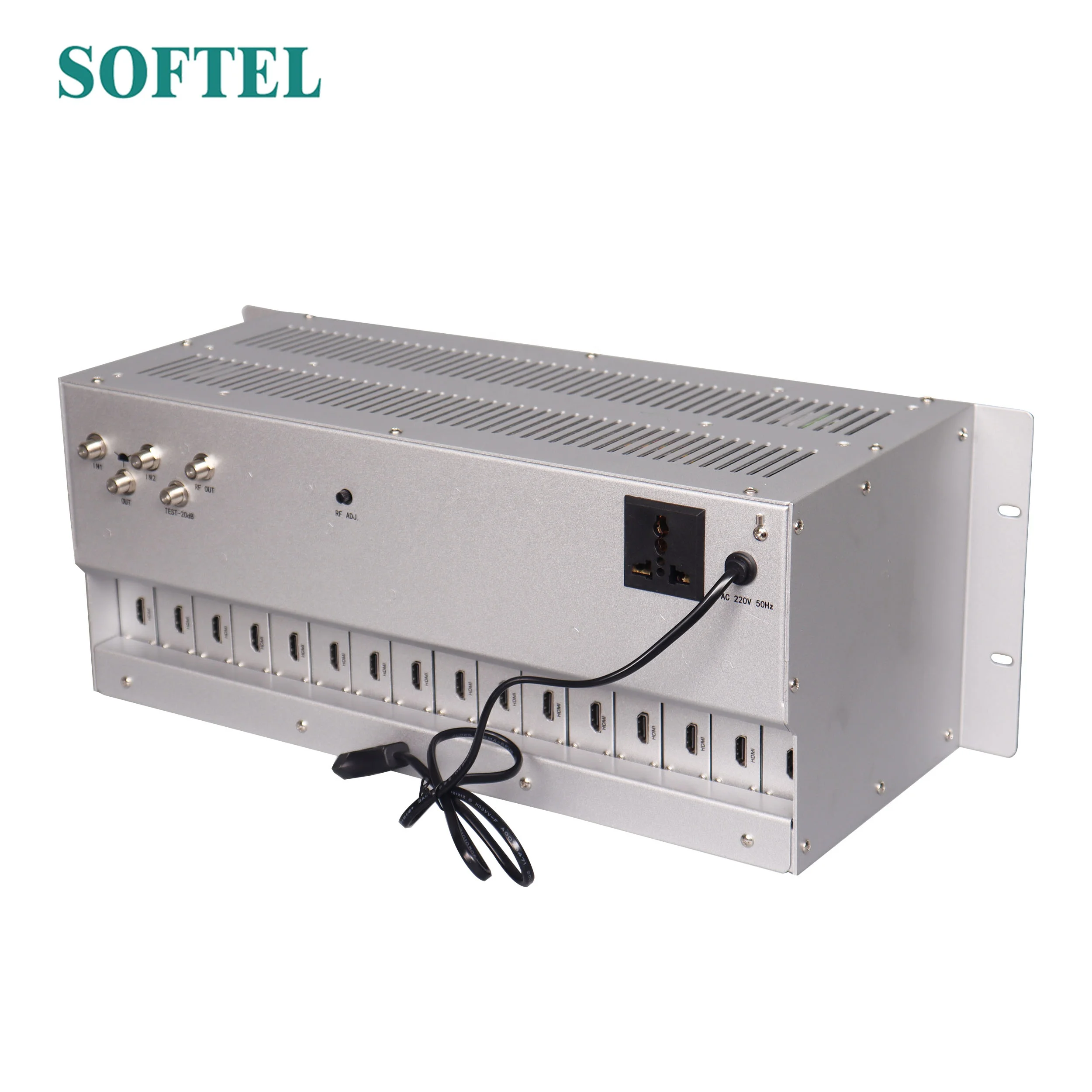 Modulator Rf 16 Channel RF Modulator  CATV Fixed HD to RF  Analog Modulator