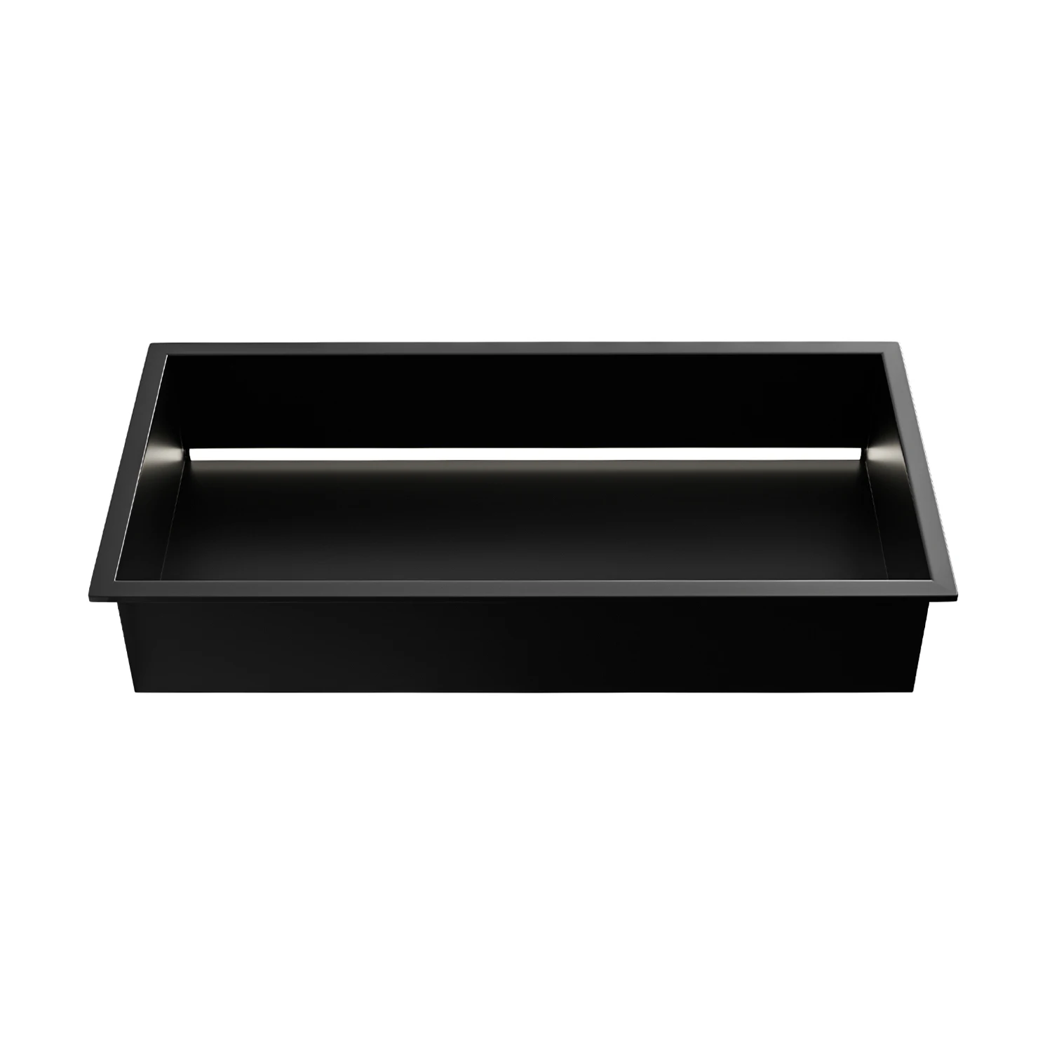 Beautiful Design Matte Black Shower Niches Stainless Steel Recessed