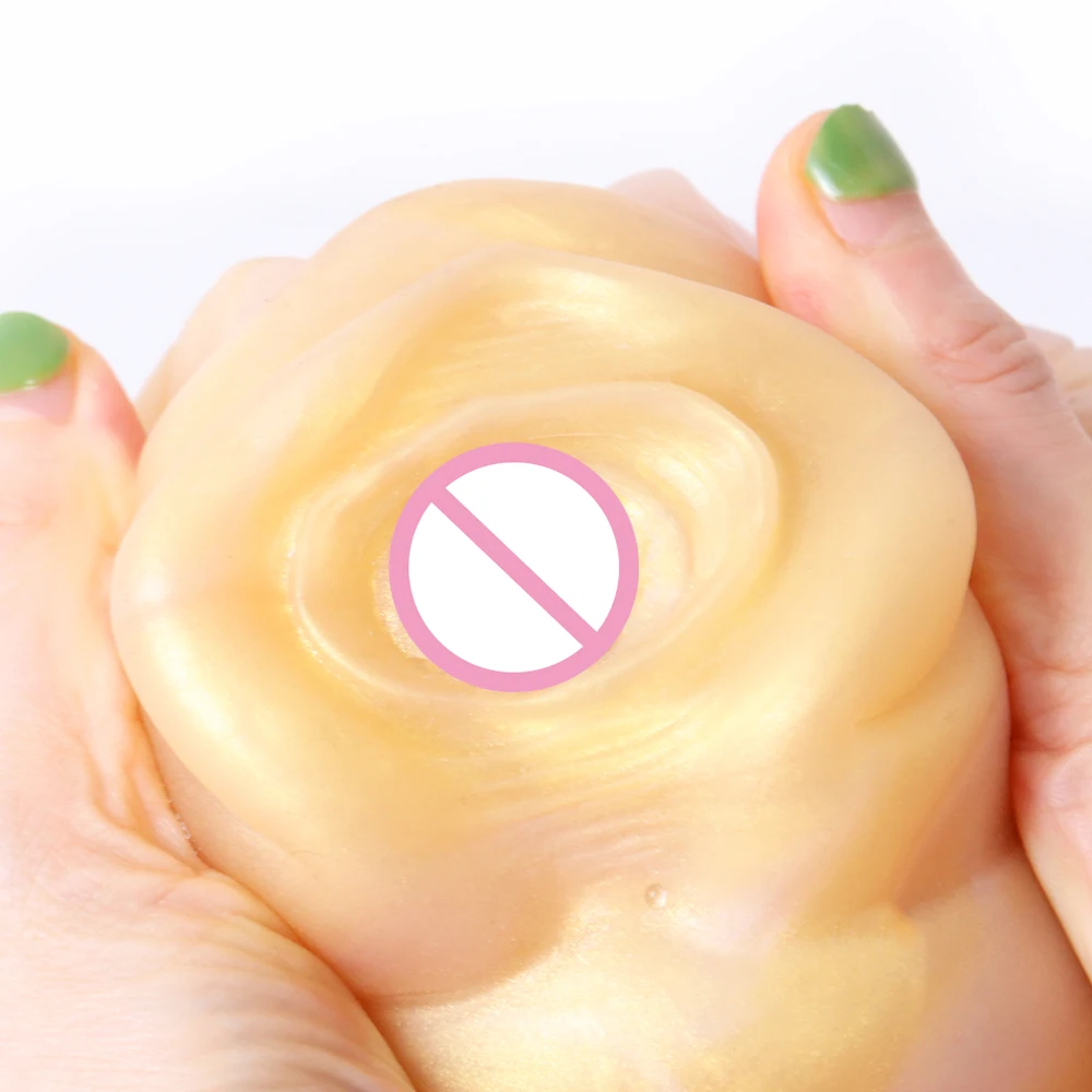 GEEBA Male Masturbator Cup Silicone Artificial Vaginal Realistic Tight Animal Mouth Cock Pocket Pussy ANAL SEX TOY for Men