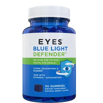 High Quality OEM Eye Care Gummies Supplement Vitamin C E Zinc Lutein Gummies Promote Healthy Eye Function