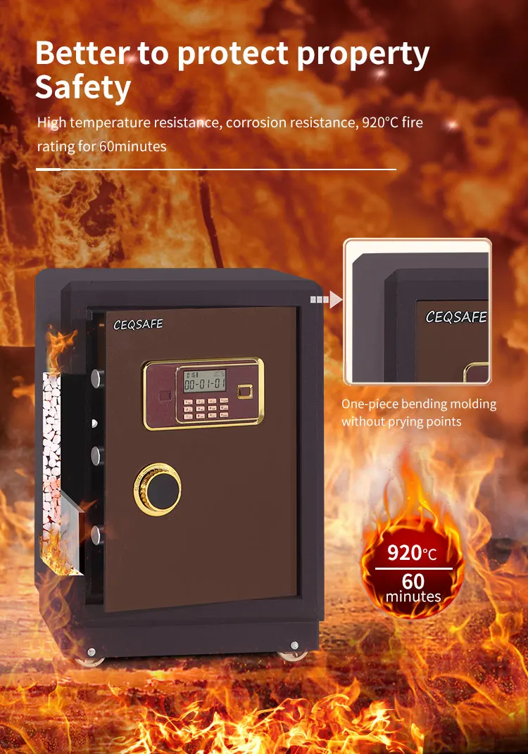 CEQSAFE American Popular Home Small Fireproof Safe Box Electronic Safe Locker details