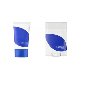 Issntree SPF50 Face  Cream Gel Isolation Lotion for Men and Women Moisturizing Whitening Waterproof Refreshing Water