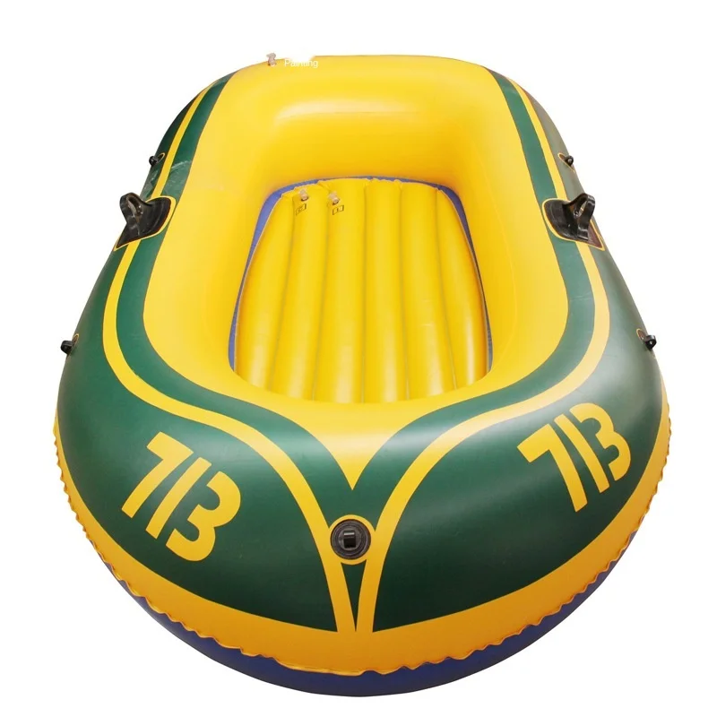 inflatable rubber dinghy thickened fishing boat kayak multi-air