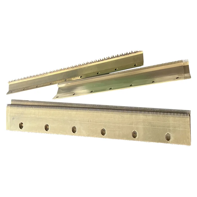 Source Producer for Helper CNC Lathed H62 Copper Chow Mein Scraper Combs for Korean Instant Noodle Making Machine