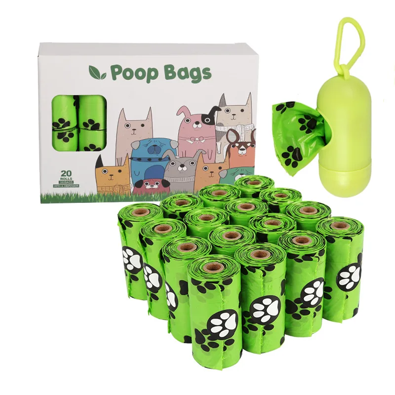 Wholesale Very Many Choice Affordable Cute Pet Bag Custom Printed Biodegradable Dog Poop Bags