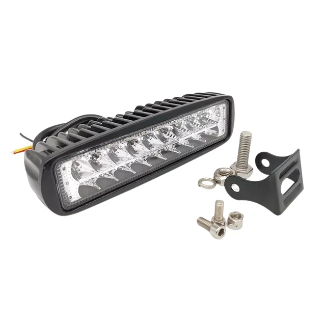 Suitable for SUV Truck ATV Exterior Lighting Accessories Dual Color LED Work Light Bar White + Yellow Car Driving Fog Light