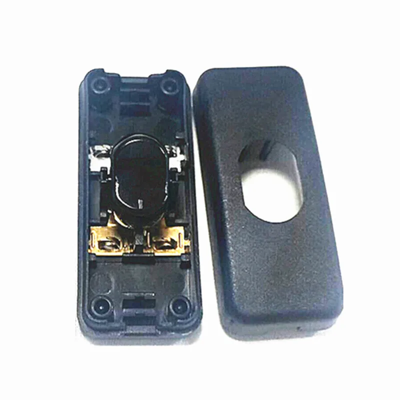 303 Double  Pole  Cord in Line Switch with Black Color