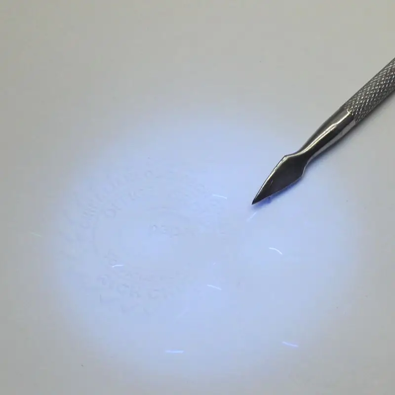 Invisible Ink Fluorescent Security Thread Water Mark Paper