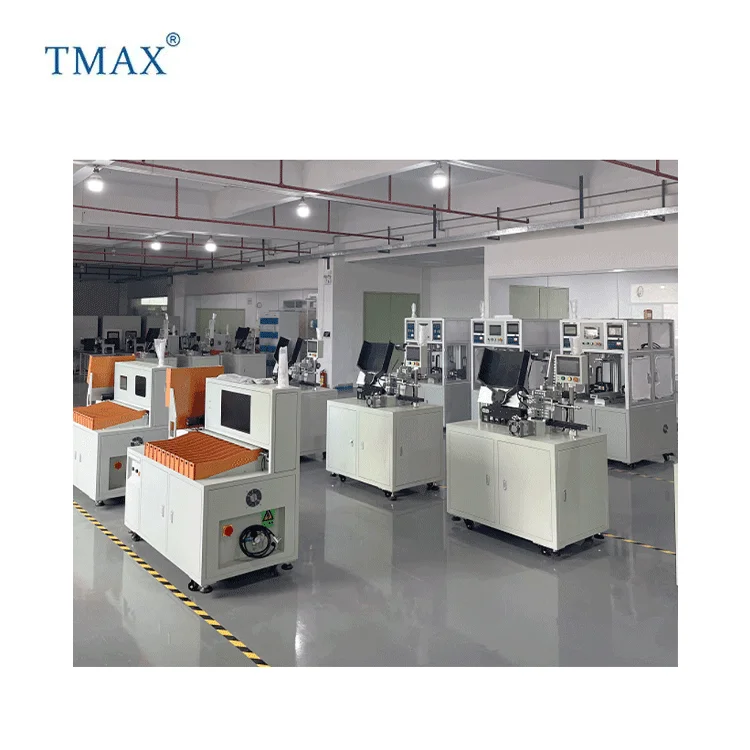 Двухсторонний автоматический точечный сварочный аппарат бренда TMAX 18650 для точечной сварки литий-ионных батарей