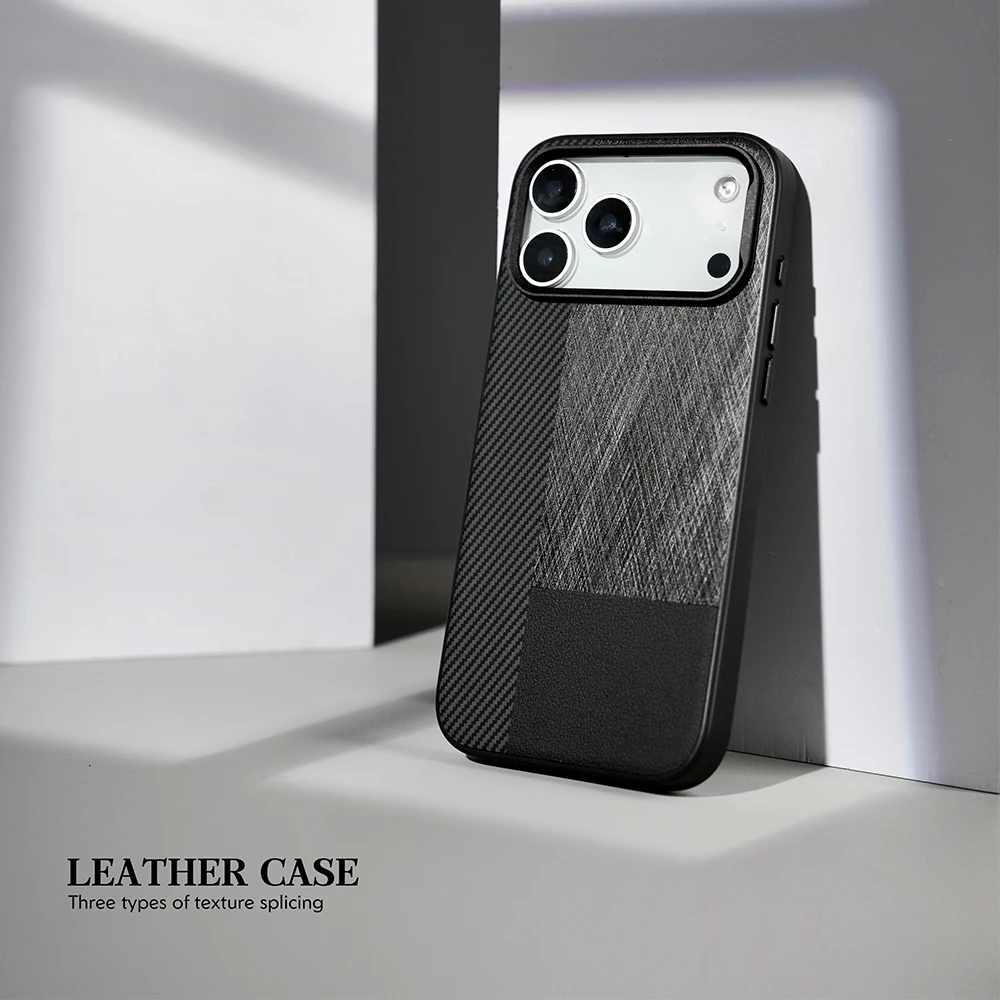Luxury Leather Phone Case for iPhone & Samsung