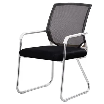 Wholesale Cheap Modern Fabric Office Furniture High Back Office Chair with Mesh Fixed for Conference and Meeting Room
