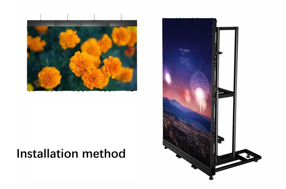 P3.91Stage background video wall rolling LED display rental Lightweight led panel for publicity outdoor 8