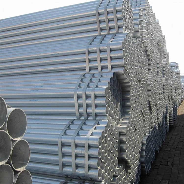 Industrial Galvanized Iron Fluid Gas Welded Steel Tube Pipe