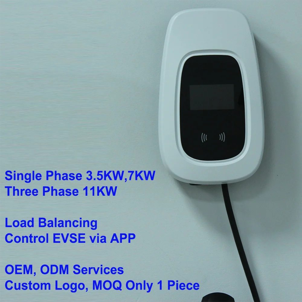 Ac Charger Iec62196 Type 2 7kw 240v 32a Ev Charger With Ce