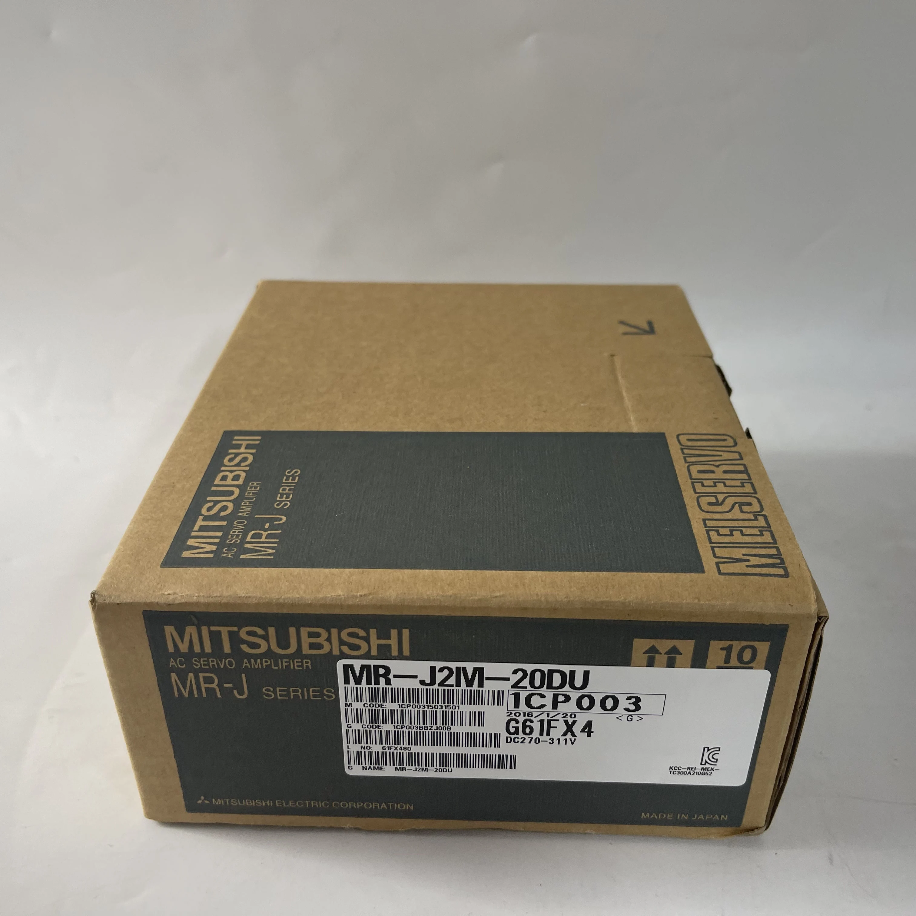 MITSUBISHI AC Servo Amplifier (MR-J Series) MR-J2M-20DU