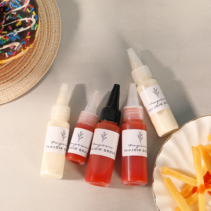 20ml 30ml 50ml持ち帰り用ミニサイズケチャップソーススクイーズボトル