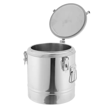 DaoSheng Stainless Steel 304 Heat Insulation Barrel Large Storage Food Bucket Double Layer Insulated Soup Bucket
