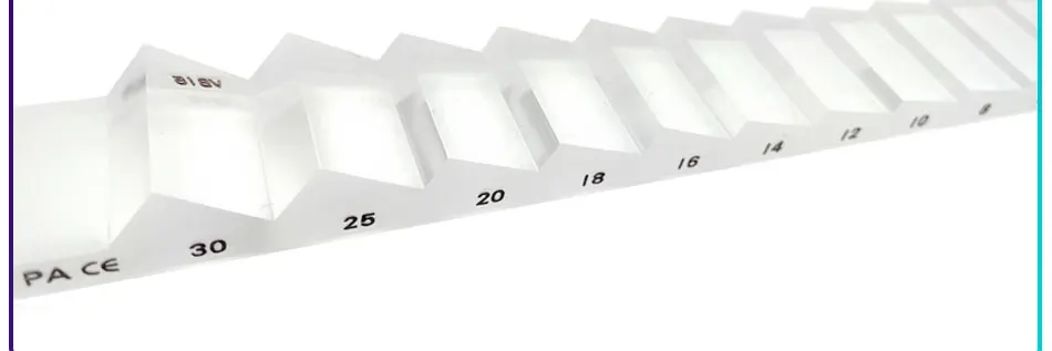 VB15 China Optometry Instruments Prism Bar Optical Vertical with Leather Bag