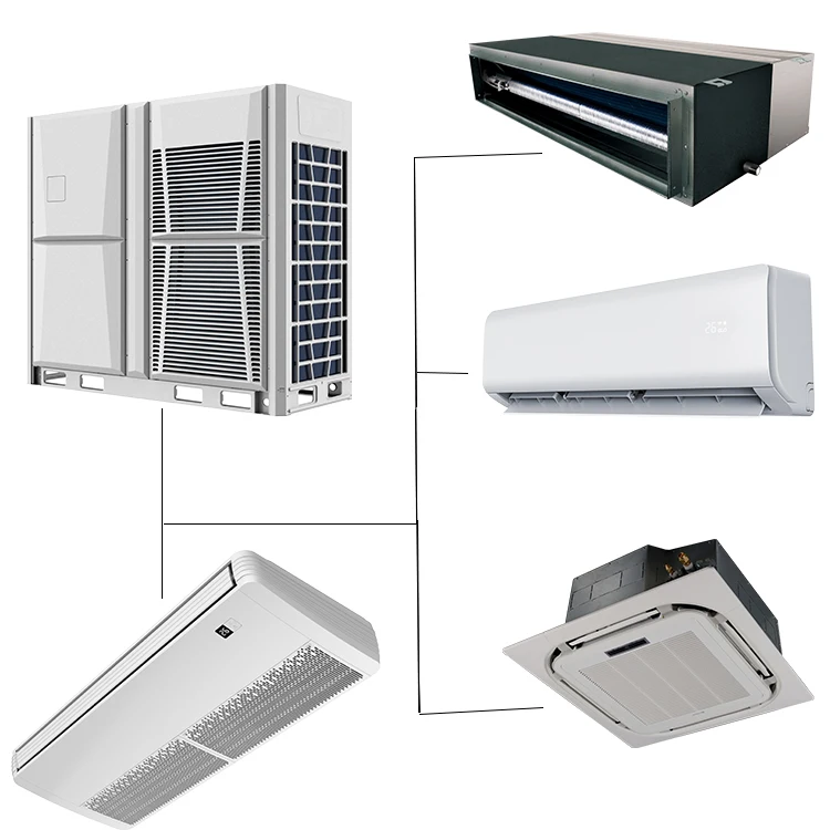 Multi-zone Energy Saving VRF VRV Air Conditioning System Central Air Conditioner