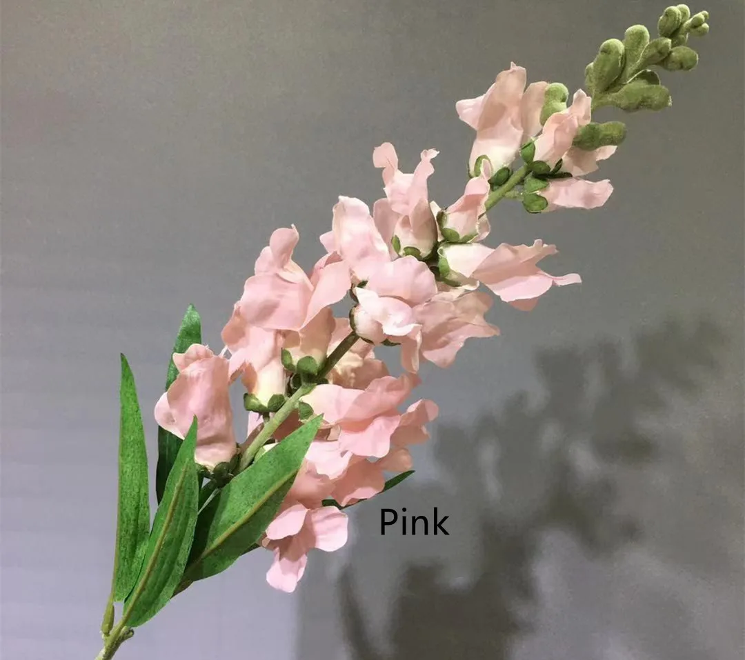 Wholesale High Quality Artificial Snapdragon Flower Silk For Wedding