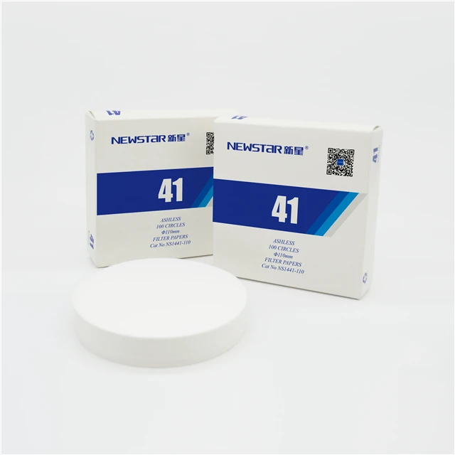 NEWSTAR  High Quality Quantitative Filter Paper 125mm Equivalent to Whatman Grade 41