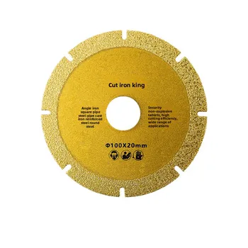 Cut Schist Slab, Stone, Marble, Tile Slicing, Diamond Brazing Sheet, Angle Grinder, Iron Cutting king