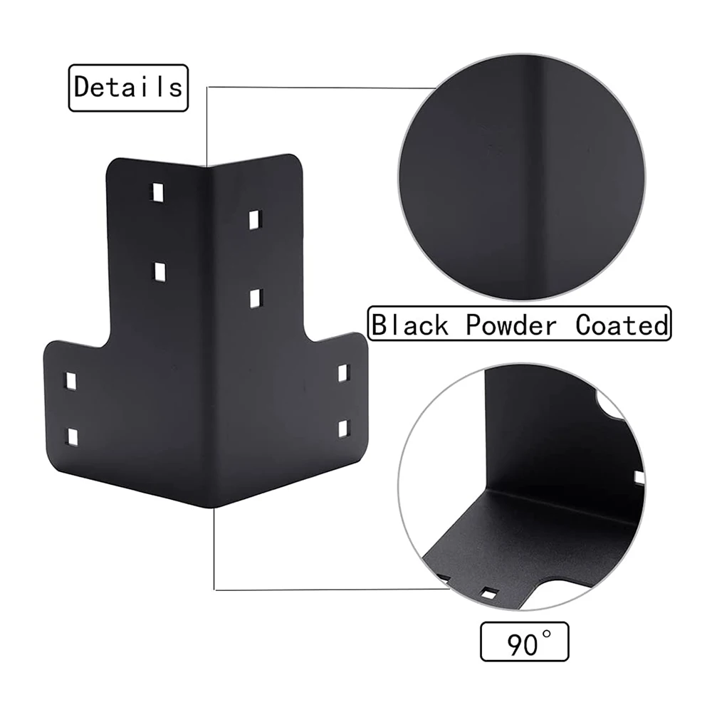Workbench Bracket Kit Table Sturdy Steel Bracket Kit Indoor Outdoor Furniture Corner Brackets