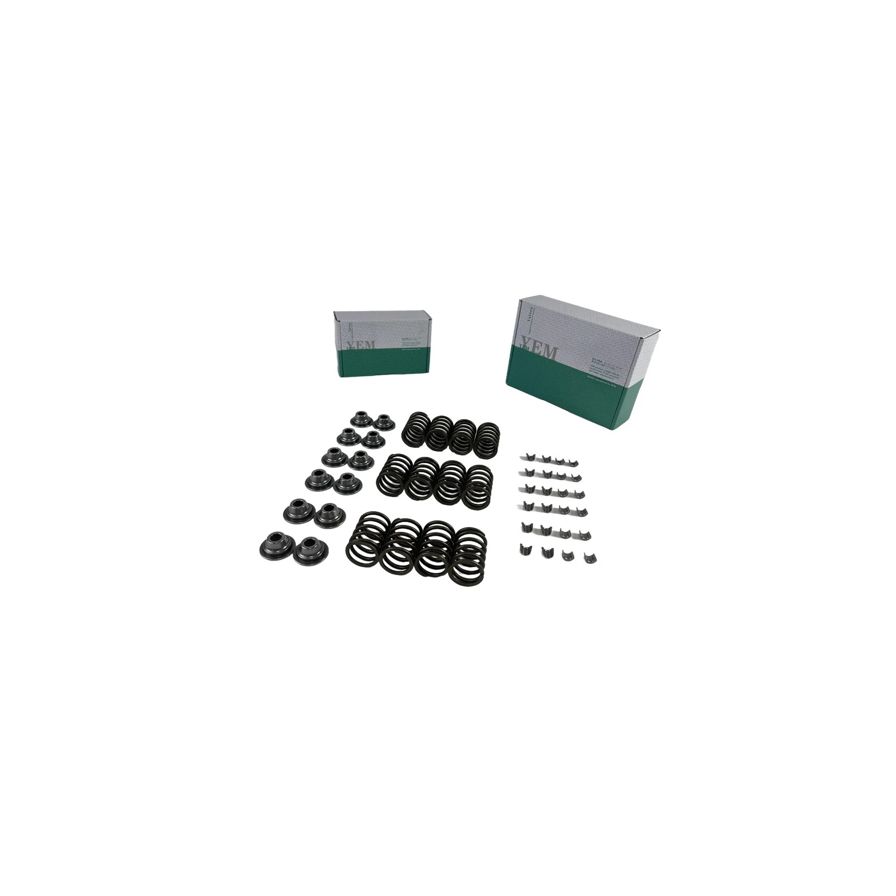 For Mitsubishi 6D17 Valve Spring Kit Spring Seat & Retainer Engine Rebuild Kit Universal Engine Parts