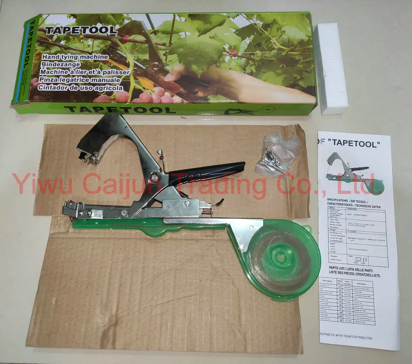 Garden Plant Tying Machine Branch Binding Twist Tapener Tape Tool For