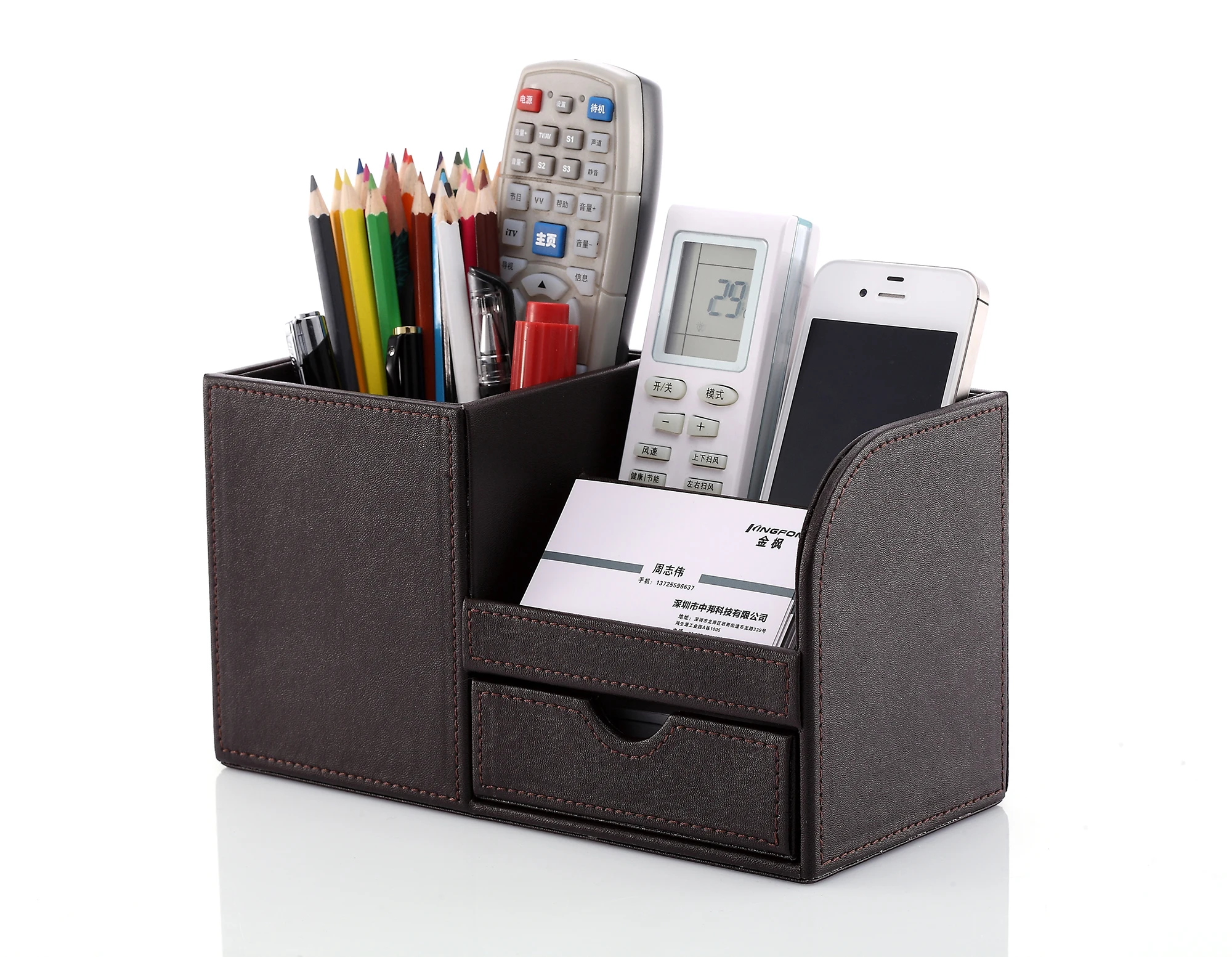 Многофункциональный ящик для хранения канцелярских принадлежностей, держатель для ручек, Органайзер