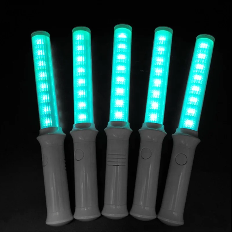 New Led Wand Remote Controlled Led Glow Stick for Concert Multi Color Led Flashing Light Baton for Night Club Bar  Event  Party